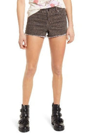 1822 Denim Ladies' Cheetah Print Cutoff Shorts - L and L Stuff