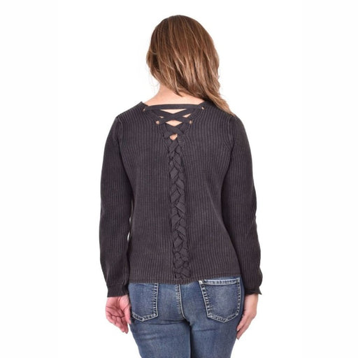 Ethyl Womens The Miah - Camellia Lace Back Sweater Sweaters