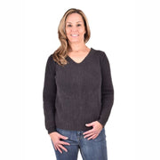 Ethyl Womens The Miah - Camellia Lace Back Sweater S Sweaters