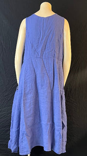 Luca Vanucci Ladies' Stunning Linen Maxi Dress 3253 - L and L Stuff