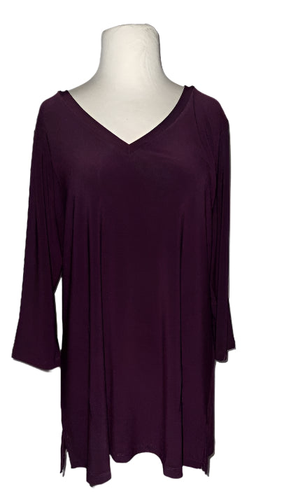 Alisha D Ladies' V-neck Peephole Travel Tunic ADT-320 - L and L Stuff