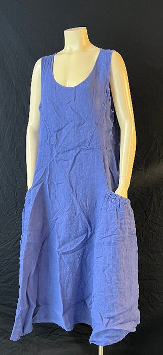 Luca Vanucci Ladies' Stunning Linen Maxi Dress 3253