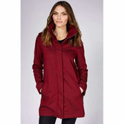 Mia Melon Stella Modern Rain Jacket M / Oxblood Red Outerwear