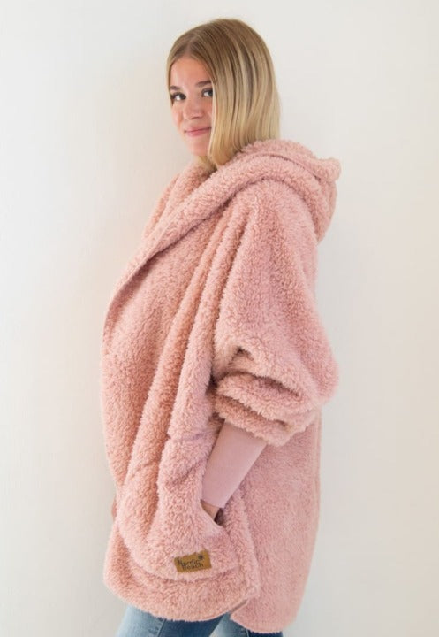 Nordic Beach Soft Cozy Body Wrap Blush Wine Scarves & Wraps