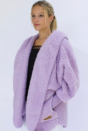 Nordic Beach Soft Cozy Body Wrap Soft Lilac Scarves & Wraps