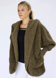 Nordic Beach Soft Cozy Body Wrap Olive U Scarves & Wraps