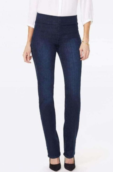 Nydj Marilyn Straight Pull-On Jeans Jeans