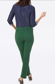 Nydj Womens Sheri Slim Jeans In Sueded Sateen Jeans