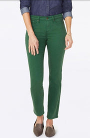 Nydj Womens Sheri Slim Jeans In Sueded Sateen Jeans