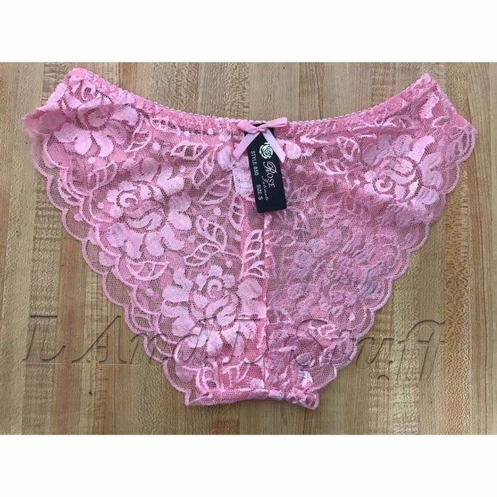 L and L Stuff - Rose Intimate Women's Lace Panties
