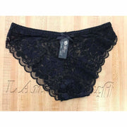 Rose Intimate Womens Lace Panties Regular / S / Black Panties