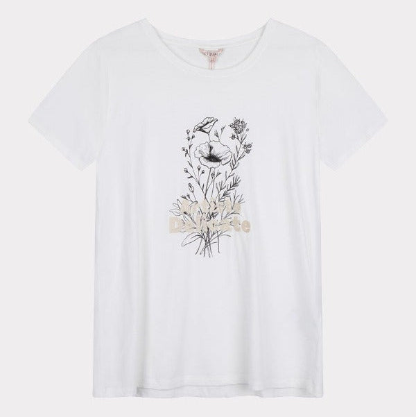 ESQUALO Ladies' T-SHIRT "ARTISTE DELICATE" - L and L Stuff