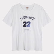 ESQIALO LADIES' T-SHIRT SEQUINS "FLORENCE" - L and L Stuff