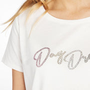 ESQUALO LADIES' T-SHIRT STRASS "DAY DREAM" - L and L Stuff