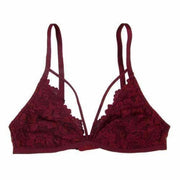 Undie Couture Date Night Lace Bralette Small / Burgundy Bras & Bra Sets