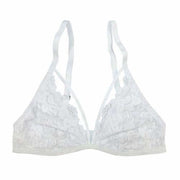 Undie Couture Date Night Lace Bralette Small / White Bras & Bra Sets
