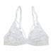 Undie Couture Date Night Lace Bralette Small / White Bras & Bra Sets