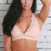 Undie Couture Halter Lace Bralette Bras & Bra Sets