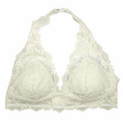 Undie Couture Halter Lace Bralette Small / Ivory Bras & Bra Sets