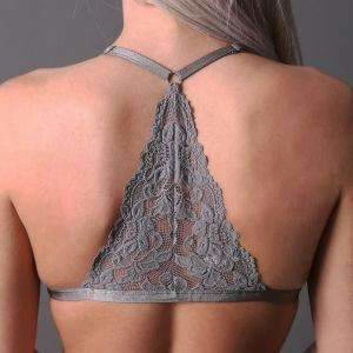 Undie Couture Triangle Racerback Lace Bralette Bras & Bra Sets