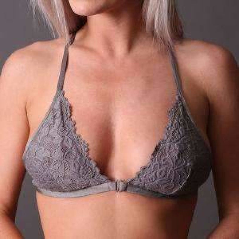 Undie Couture Triangle Racerback Lace Bralette Bras & Bra Sets