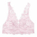 Undie Couture Wide Strap Lace Bralette Small / Rose Bras & Bra Sets