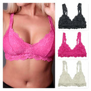 Undie Couture Womens Classic Lace Bralette Bras & Bra Sets