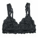 Undie Couture Womens Classic Lace Bralette Small / Black Bras & Bra Sets