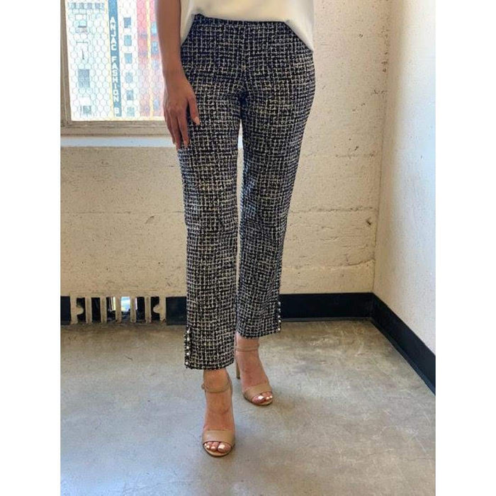 Petal Ankle Pants Flatten and Flatter Style Techno Leaves — L and L Stuff