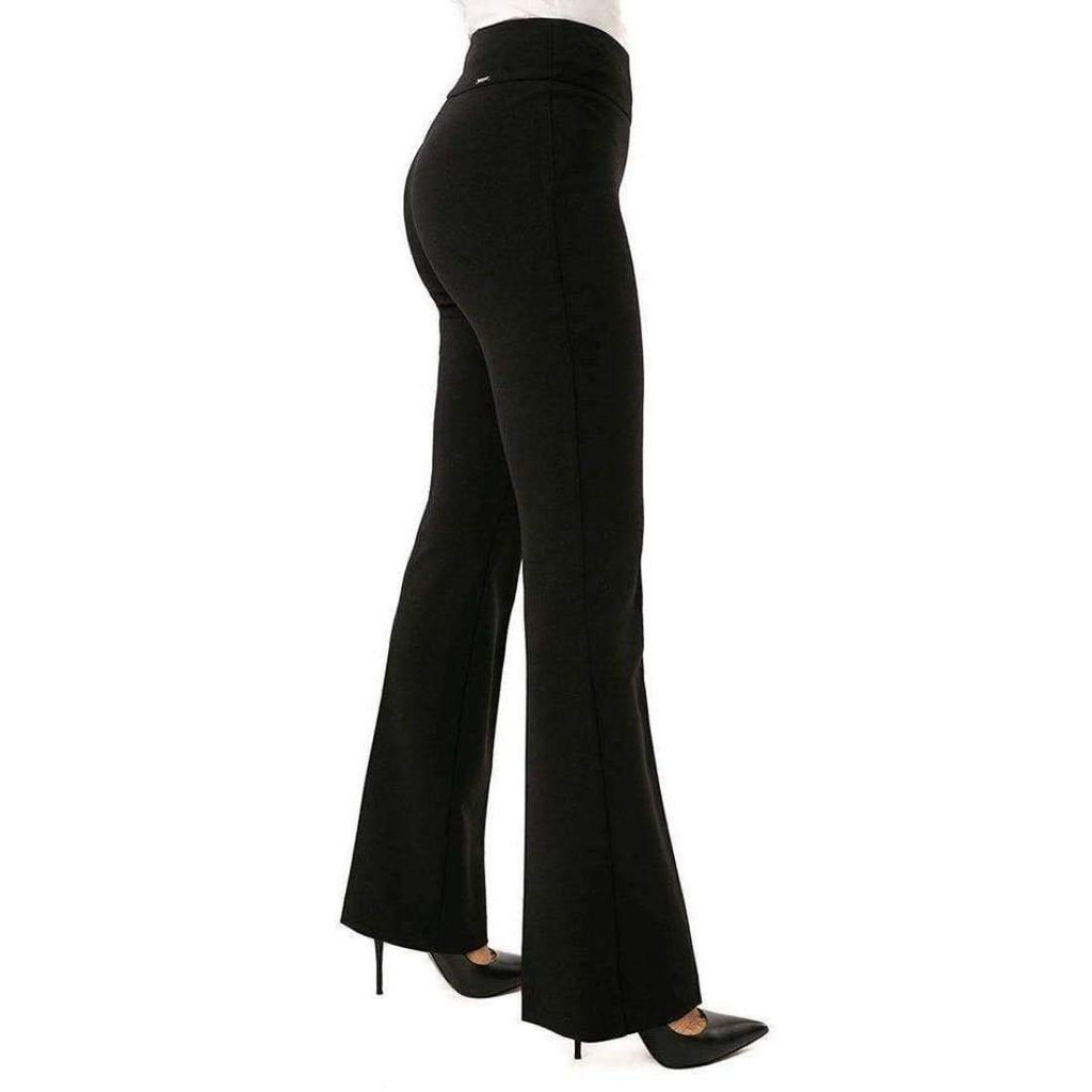 Women's Boot Stretch Crepe Pants Flatten and Flatter Style — L and L Stuff