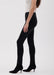 UP! Luxury Collection Women's Waxed Snakeskin Black Ponte Pant - L and L Stuff