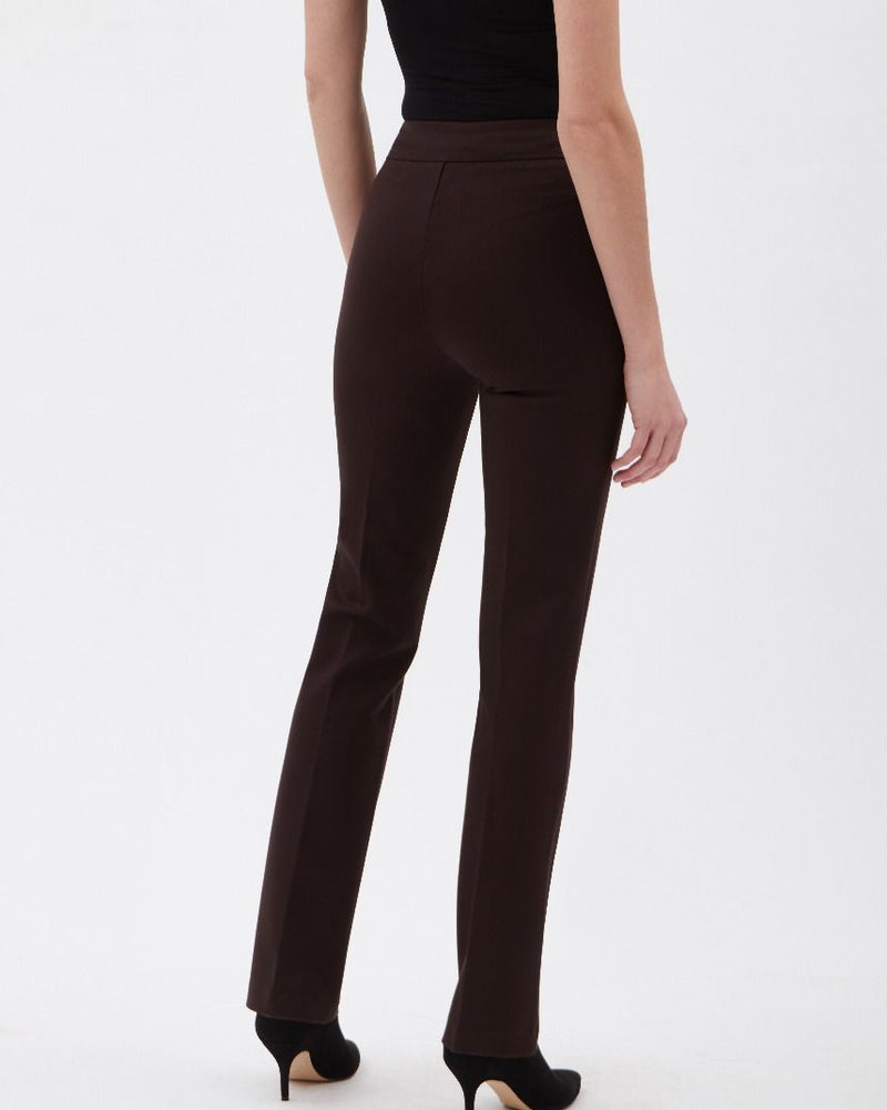 UP! Pants Women's Luxury Collection Ponte Strait Leg Classic - L and L Stuff