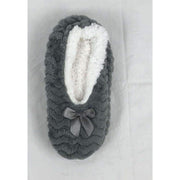 Wild Flowers Womens Super Soft Snuggly Cozy Slippers S/m / Grey Sleepwear & Robes