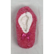 Wild Flowers Womens Super Soft Snuggly Cozy Slippers S/m / Pink Sleepwear & Robes