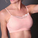 Womens Coobie Lace Coverage Bra One Size / Peach Bras & Bra Sets