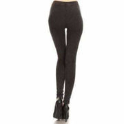 Yelete Ladies Distressed Denim Jean Leggings Leggings