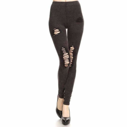 CLOYA Women's Denim Print Fake Jeans Seamless Full Length Leggings  (X-Small, Denim047) at  Women's Clothing store